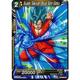 Thẻ bài Dragonball - TCG - Super Saiyan Blue Son Goku / BT5-081'