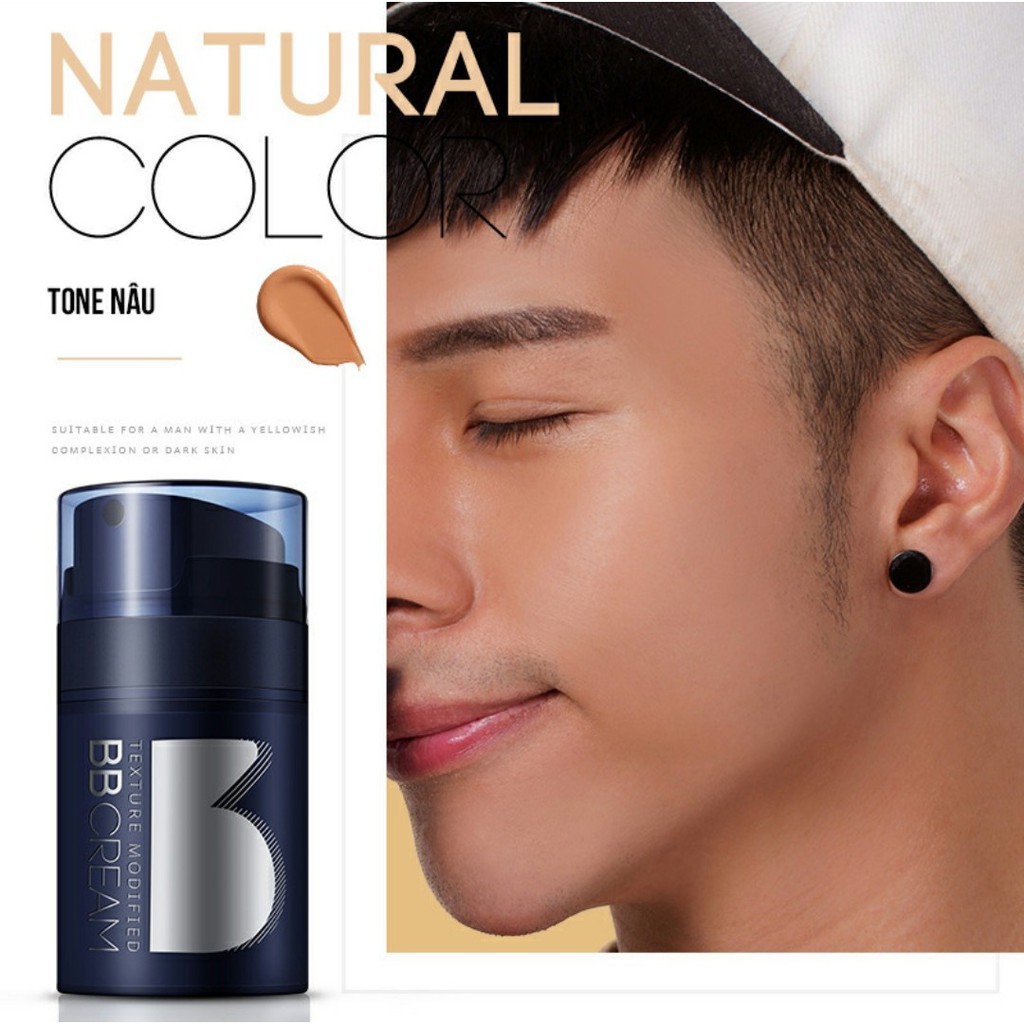 Kem Nền BB Cream Che Khuyết Điểm Cho Nam BLUEMAN (50g)