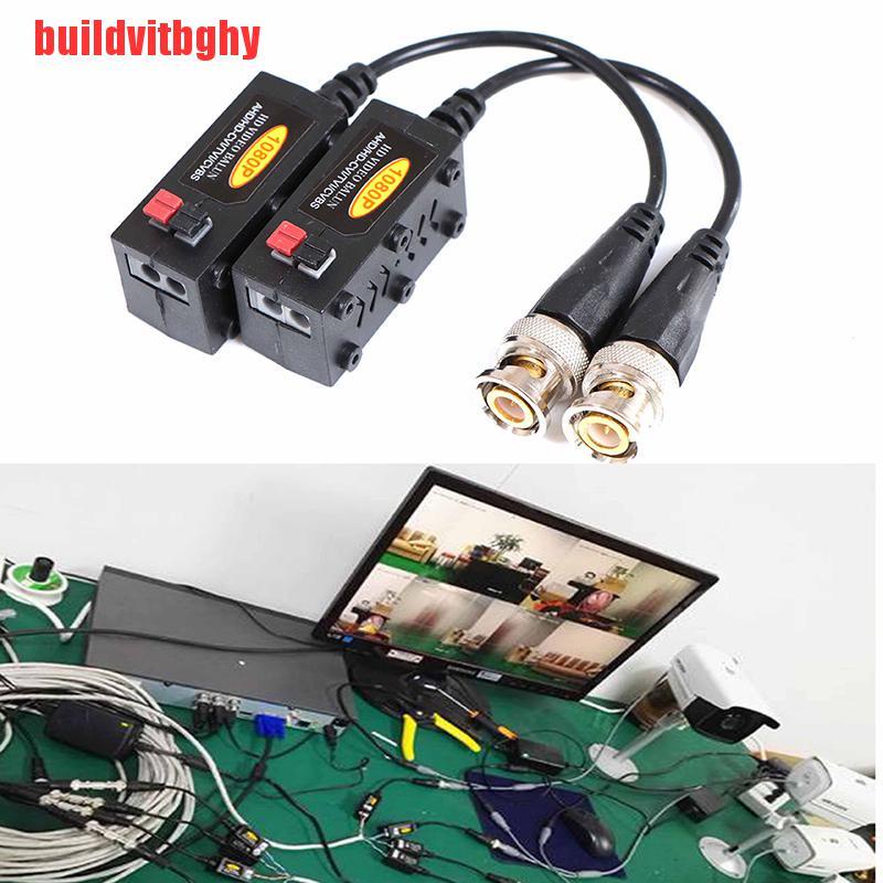 Bộ 2 Thiết Bị Truyền Tín Hiệu Video Balun 1080p Ahd / Cvi / Tvi / Cvbs