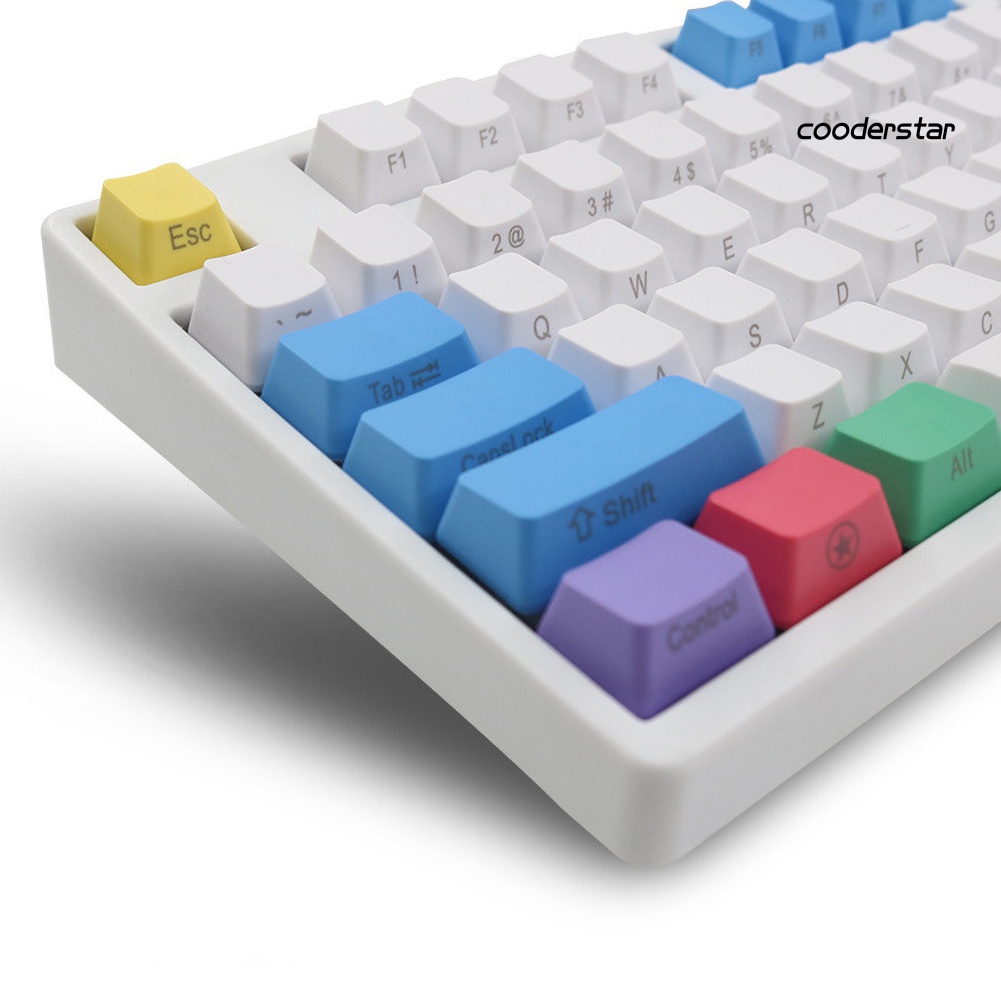 Set 108 Nút Bàn Phím Cơ Chống Ánh Sáng Thay Thế Nhiều Màu Sắc