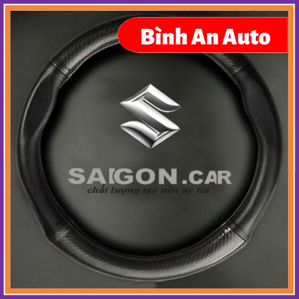 Bọc vô lăng ô tô SUZUKI, bọc vô lăng sparco, bọc vô lăng da vân carbon dành cho các dòng xe SUZUKI - Bình An Auto