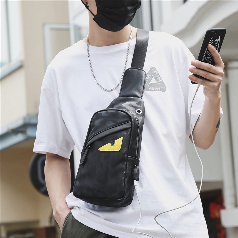 TÚI ĐEO CHÉO NAM ❤️ FREESHIP ❤️ túi đeo chéo vải chống nước