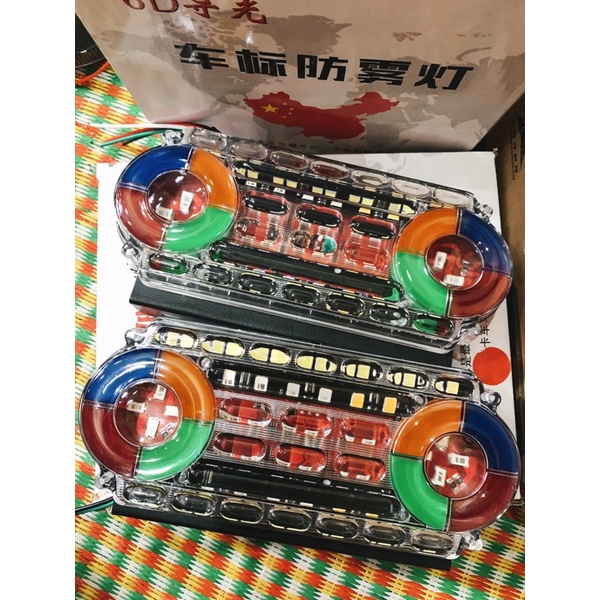 Đèn led hậu đơn mẫu mới , dùng điện 12V hoặc 24V