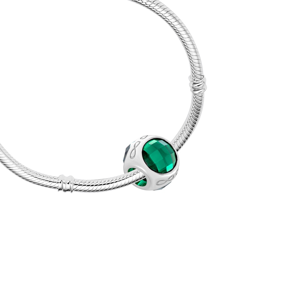 Charm Bạc đính đá CZ PNJSilver XM00K060009