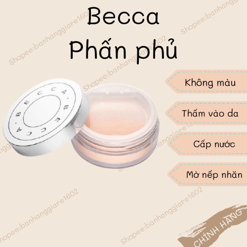 Phấn phủ Becca Hydra Mist Set &amp; Refresh Powder (bill Mỹ)