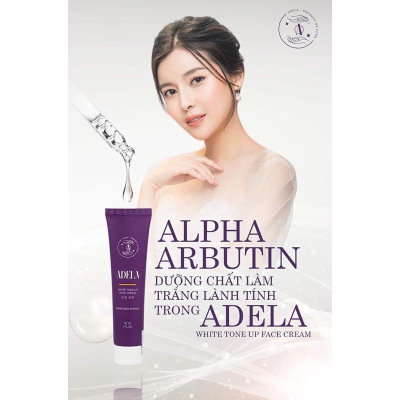 Adela-white tone up face cream