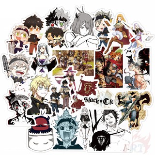 Sticker / Hình dán anime Back Clover (Combo 10-50 sticker hình khác nhau)