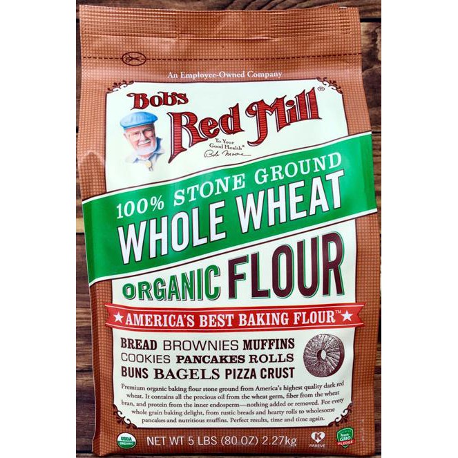 [Mã 159FMCGSALE giảm 8% đơn 500K] [ Bob's Red Mill ] Bột Mì Nguyên Cám Hữu Cơ ( Organic Whole Wheat )