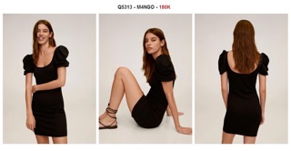 Đầm Mango dư xịn