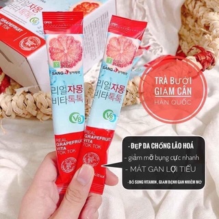 Trà bưởi giảm cân tok tok