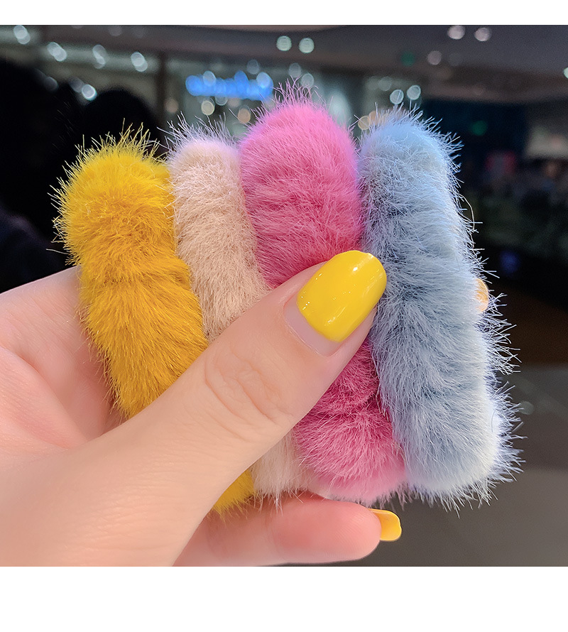 Cột tóc vải lông mềm