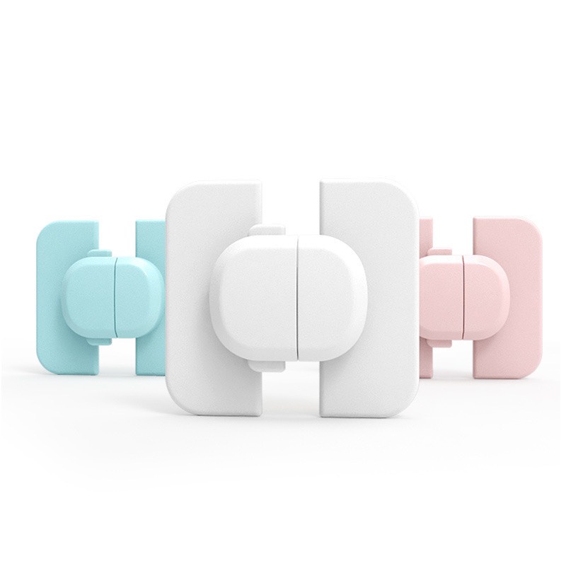 Móc gài an toàn ngăn kéo tủ đồ / tủ lạnh - Hình Cơ Bản &amp; Hình Cún (8.0x4.0 cm)