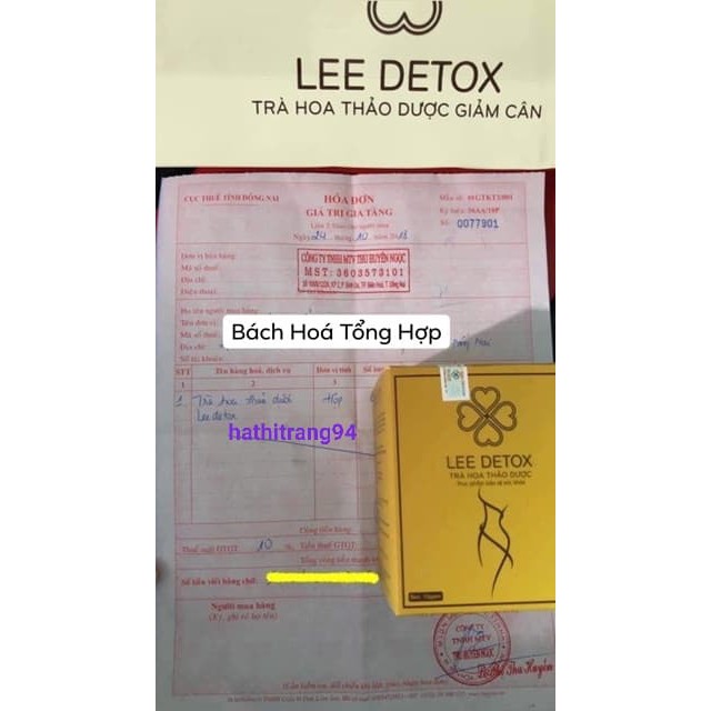 [chính hãng 100%]Trà giảm cân LEE DETOX mẫu mới | BigBuy360 - bigbuy360.vn