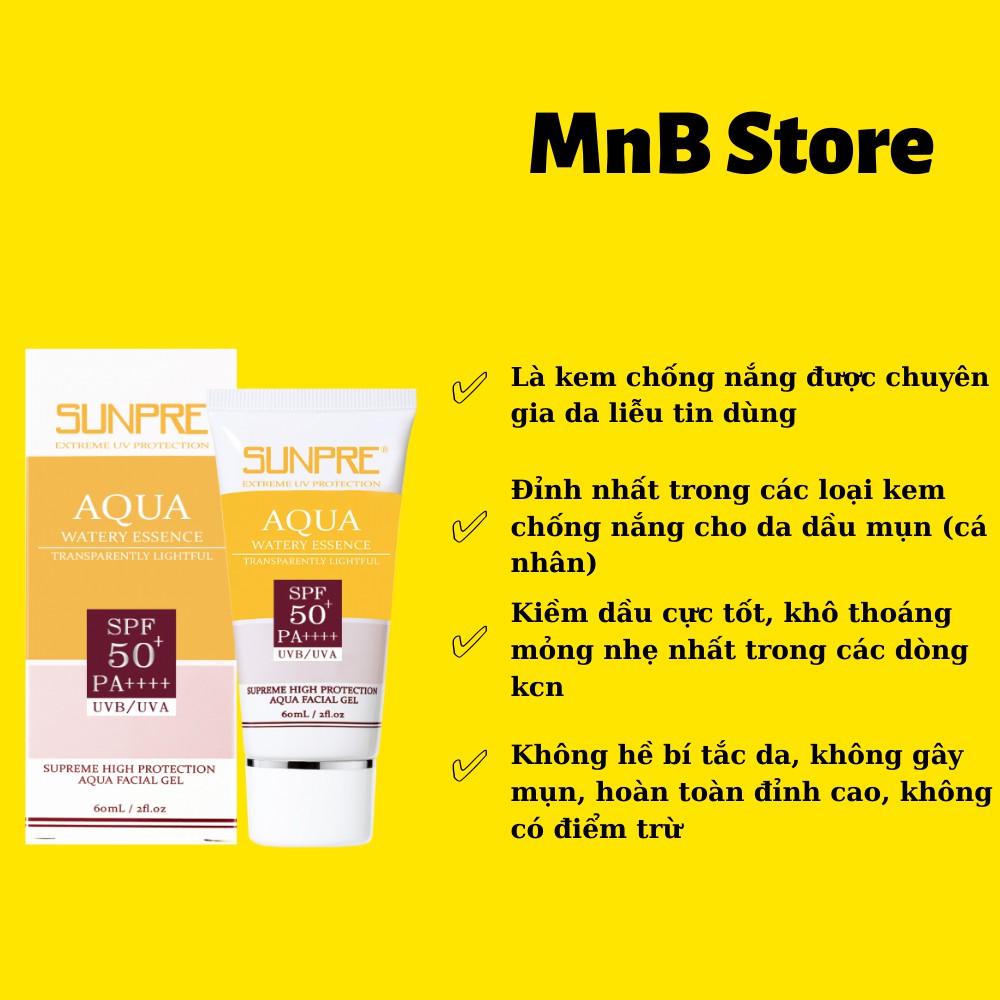 Kem chống nắng Mona Frema Sunpre - MnB Store