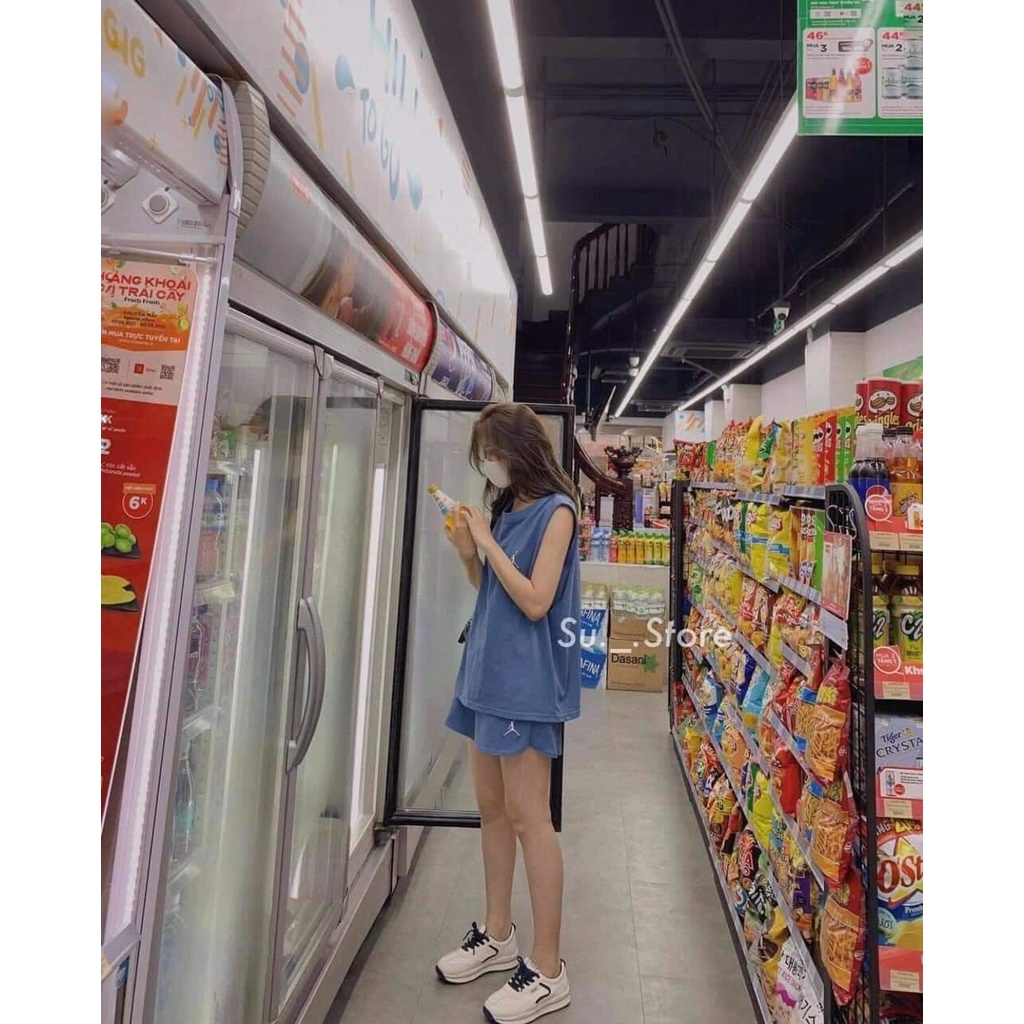 Set Đồ Nữ Form Thụng Siêu Hot , Bộ Mặc Ở Nhà Đi Chơi Thoải Mái Chất Cotton Đẹp Cá Tính Mát Mẻ Giá Siêu Rẻ