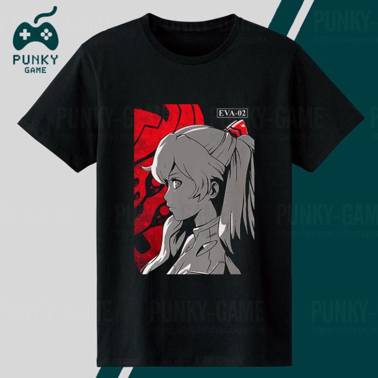 (SALE 50%) Áo thun Neon Genesis Evangelion (Black) Collections ngắn tay