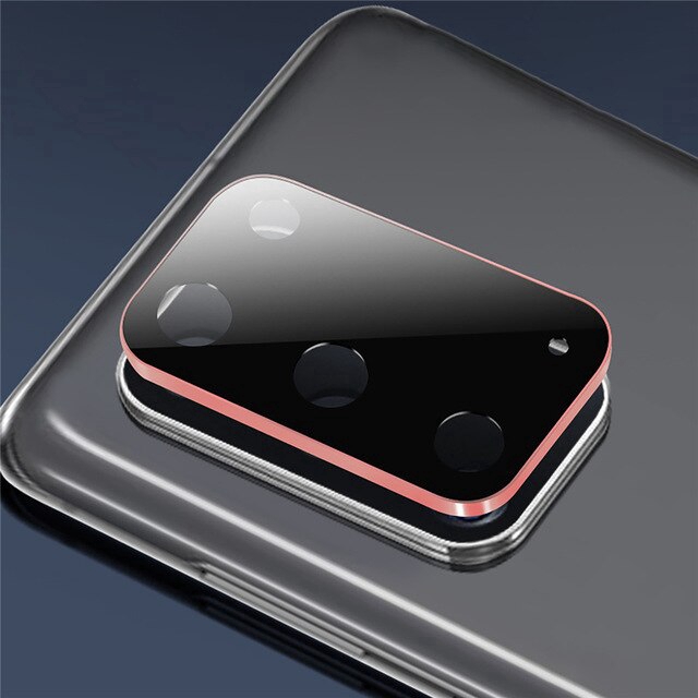 Titanium Alloy Camera Lens for samsung s20 ultra Protective Ring Cover Tempered Glass Screen Film Protector for samsung s20 plus