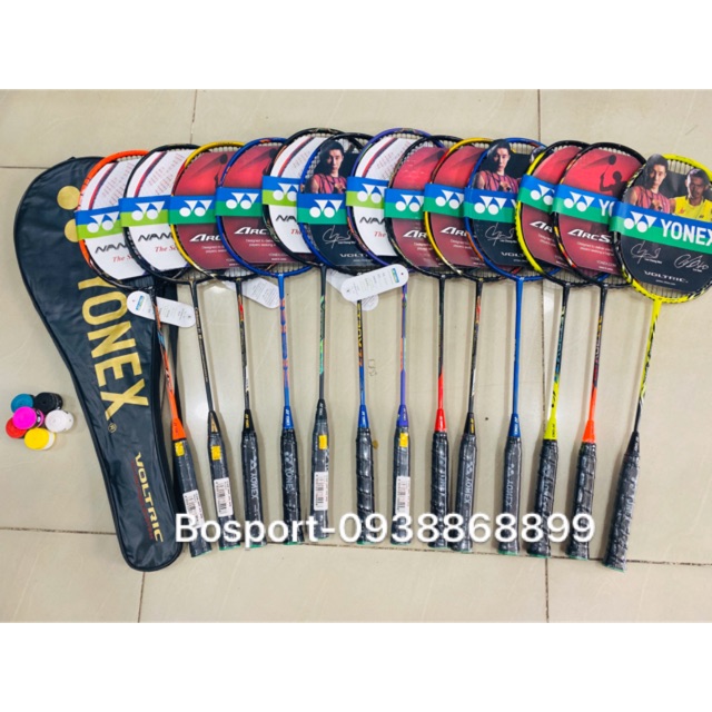 Vợt Cầu Lông Yonex khung Crom siêu bền đẹp căng luôn dây ,tặng túi đựng ,cuốn cán