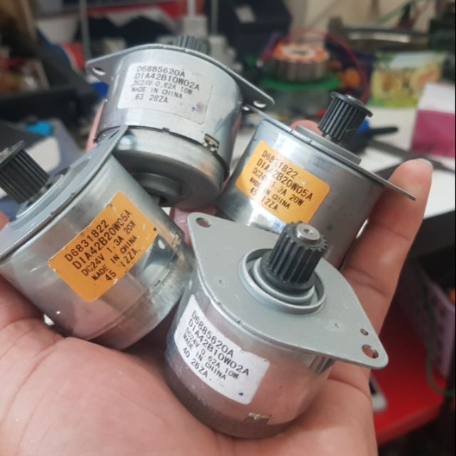 Motor không chổi than 12-24V 10W