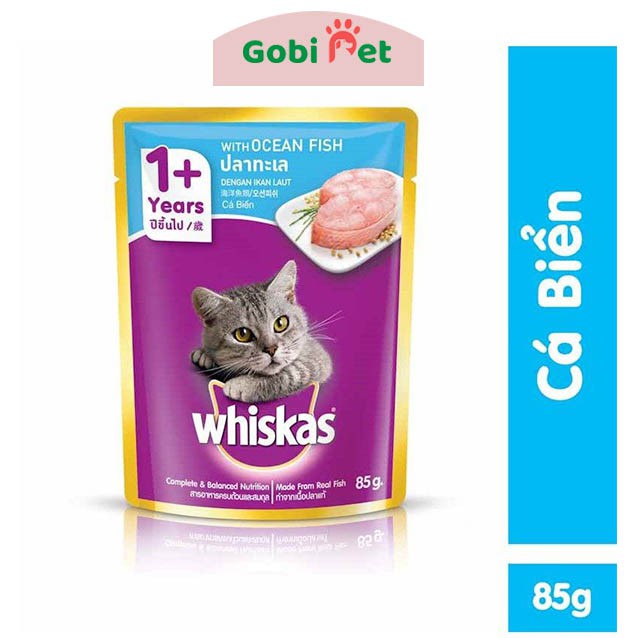 Pate, súp thưởng cho mèo Whiskas/ Wanpy/ Ciao/ Mixi/ Ciao Churu bổ sung dinh dưỡng - Gobi Pet