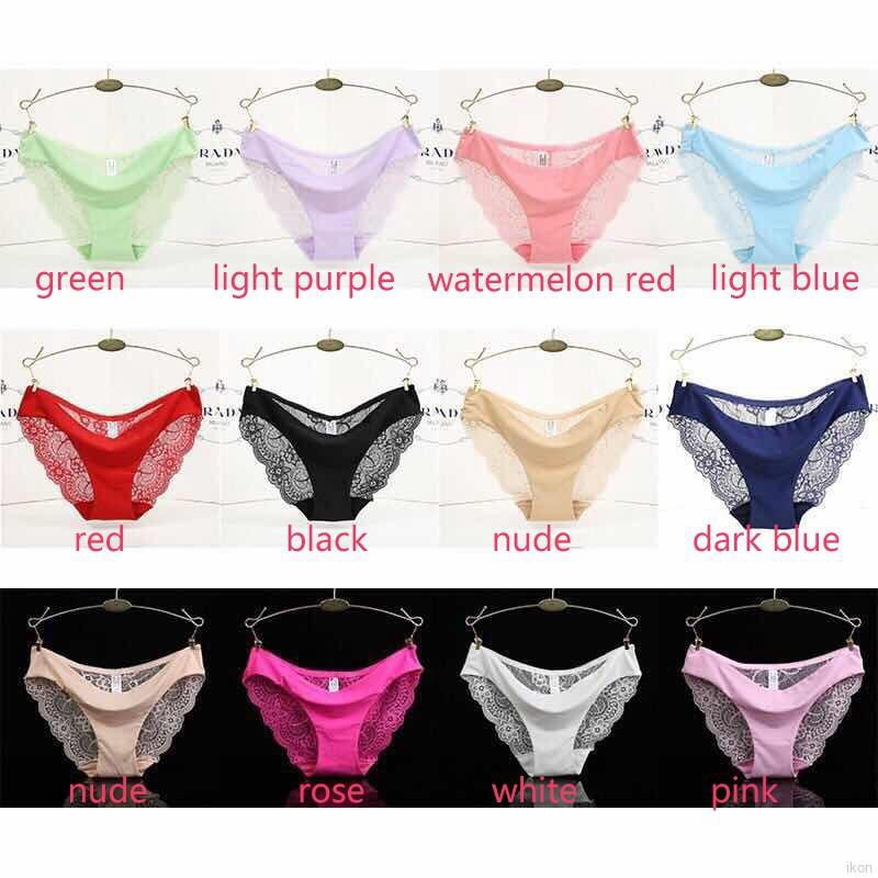 Quần lót ren hoa thời trang dành cho nữ