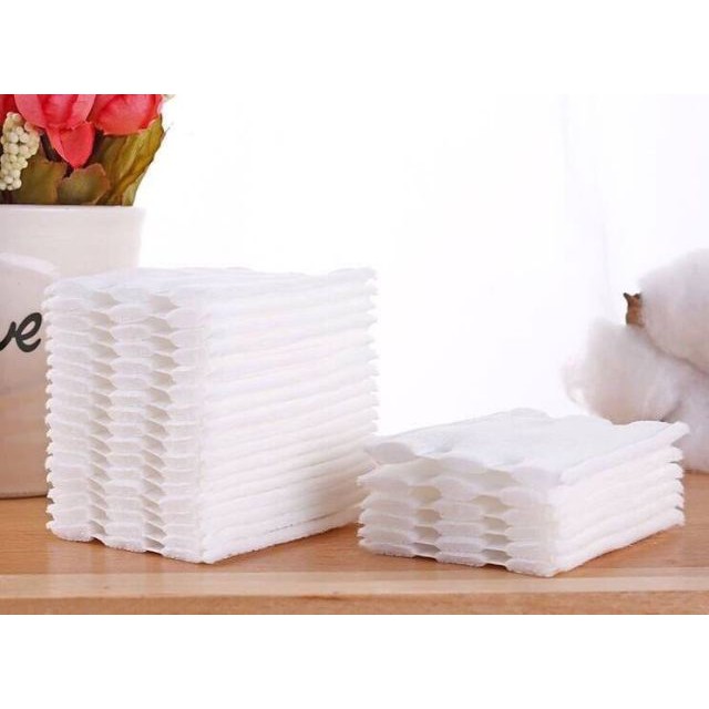 Bông Tẩy trang gói 200m, gói bông tẩy trang cotton 200 miếng