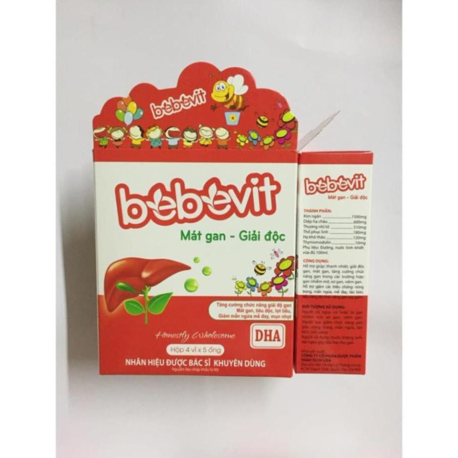 Bebevit Mát gan - Giải độc