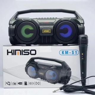 Loa karoke bluetooth Kimiso KM-S1 - (S2 - S3 -  Tặng 1 mic dây)