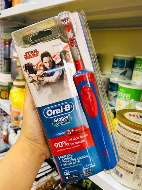 Bàn chải điện đánh răng tự động Oral-B