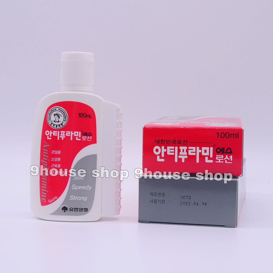 01 Chai Dầu Nóng Hàn Quốc Antiphlamine 100ml