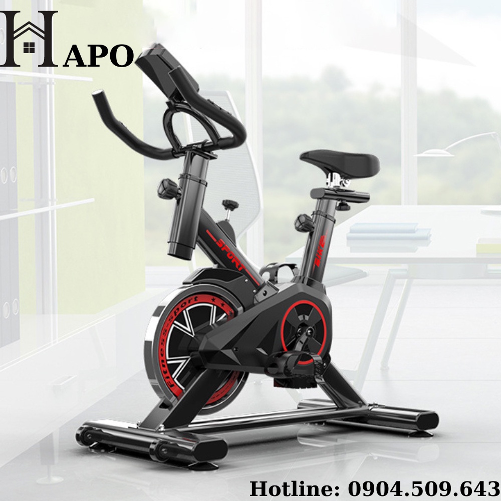 Xe Đạp Tập Thể Dục Tại Nhà LIDAK 585 Cao Cấp, Xe Đạp Thể Dục Có Bàn Đạp Chống Trượt Thông Số Theo Dõi Quãng Đường Đạp Xe