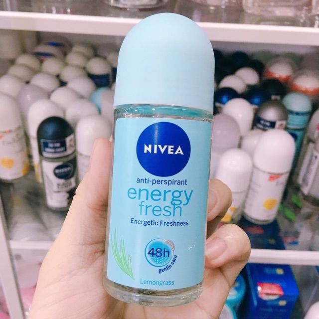 Lăn Ngăn Mùi Nivea Nivea Energy Fresh - Tươi Mát Mịn Màng 50ml