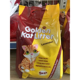 GOLDEN KAT LITTER - CÁT VỆ SINH CHO MÈO 5kg