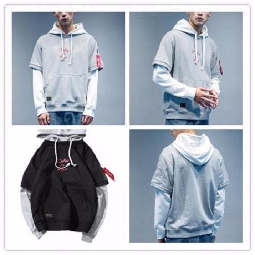 Áo khoác hoodie nam phong cách Hàn Quốc sành điệu