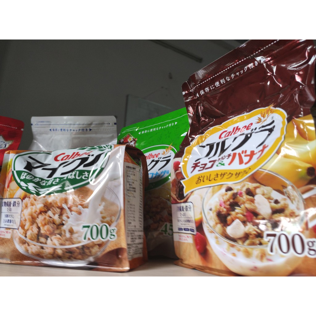 Combo 2 gói ngũ cốc Calbee Nhật bản