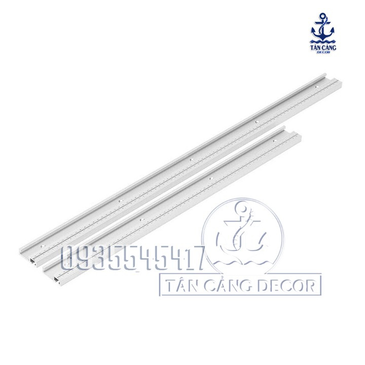 Thanh ray trượt bàn cưa in thước đo KT 60 cm / 80 cm / 122 cm