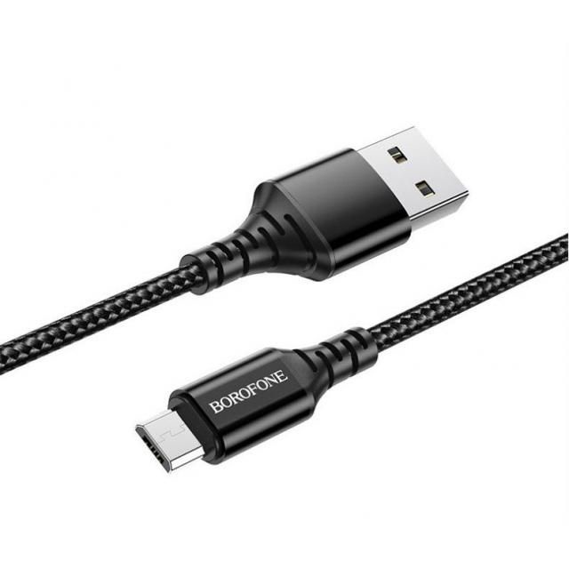 Dây cáp sạc micro BOROFONE BX54 2.4A USB-micro USB dài 1 mét chính hãng bảo hành 06 tháng