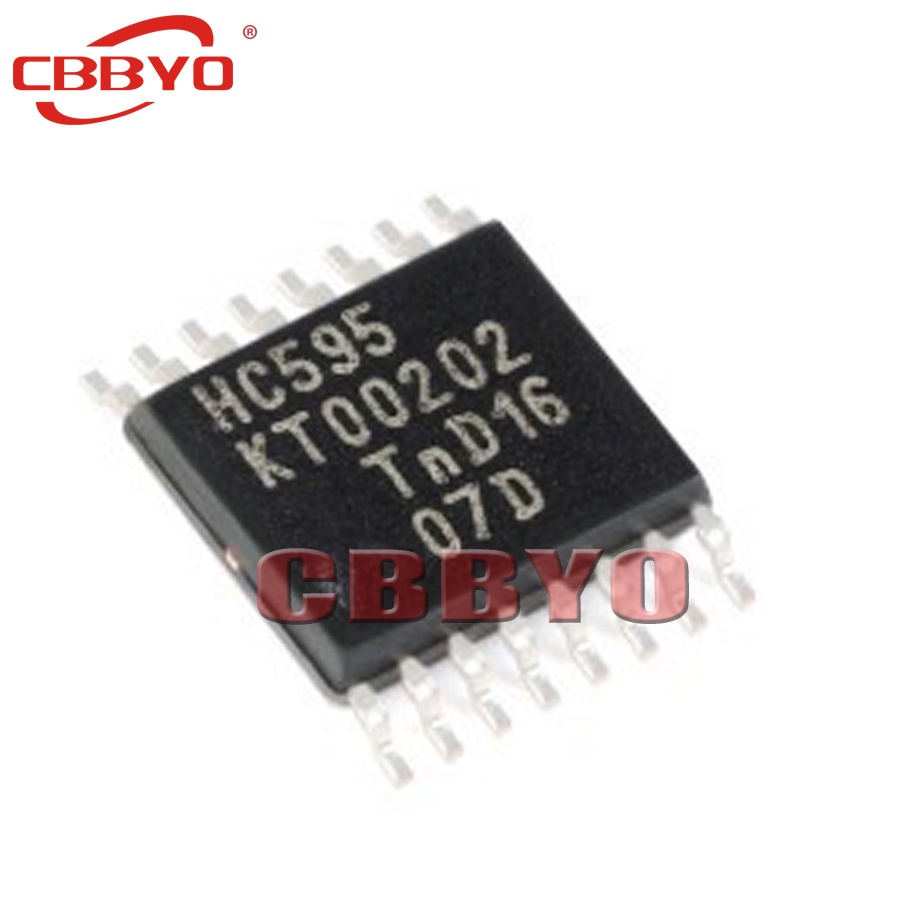 Set 10 Bộ 10 Linh Kiện Điện Tử 74hc595pw tssop-16 74hc595 hc595pw sn74hc595pwr Mới