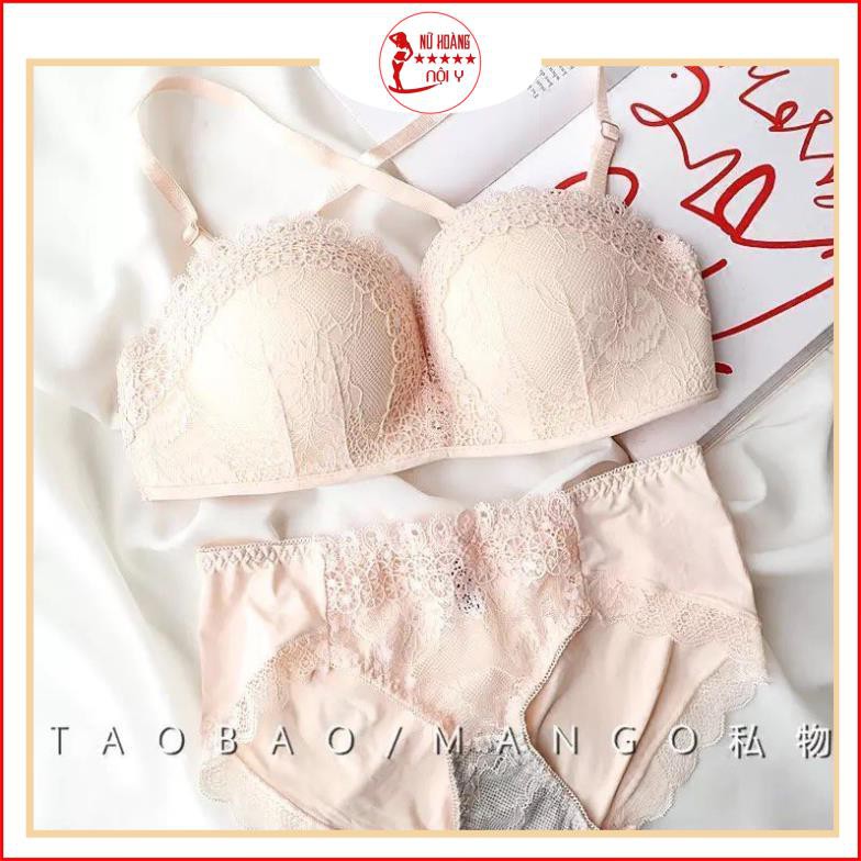 BỘ ĐỒ LÓT 🔥CÓ MÃ GIẢM GIÁ + FEESHIP 🔥 set nội y quả ngang răng cưa ,đệm 3 siêu nâng ngực. | BigBuy360 - bigbuy360.vn