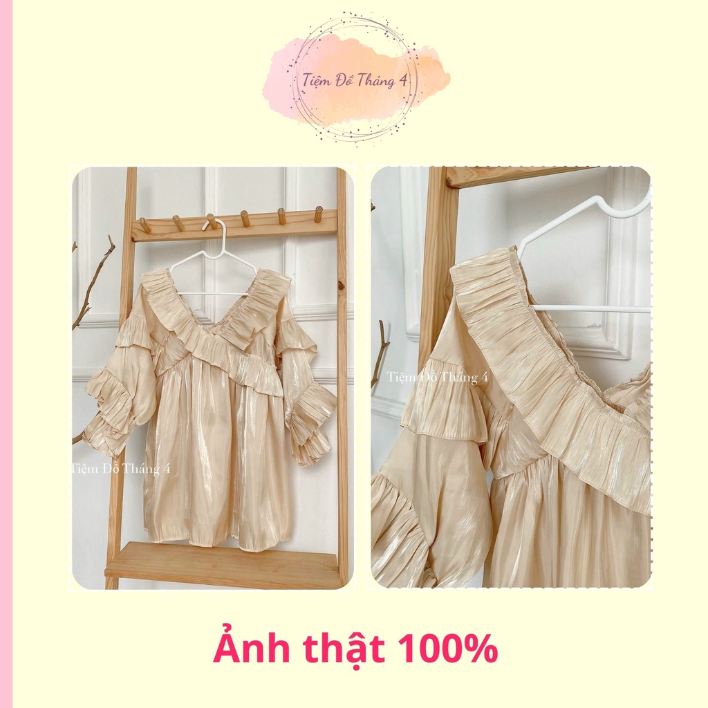 Váy Babydoll Tay Bồng, Đầm Tiểu Thư Bánh Bèo Chất Vải Organza Cao Cấp Sang Chảnh  Freesize - BETTA DRESS | BigBuy360 - bigbuy360.vn