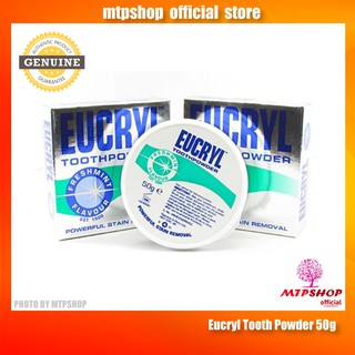 Bột Tẩy Trắng Răng Eucryl Tooth Powder 50g