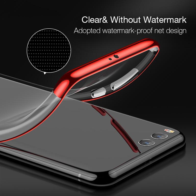 Ốp lưng TPU mềm trong suốt cho Xiaomi Redmi 4A mi 6 Mix2 2S