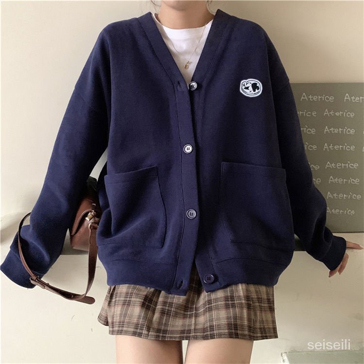 Áo Khoác Bóng Chày Nữ Phong Cách Nhật Bản 2021 | BigBuy360 - bigbuy360.vn