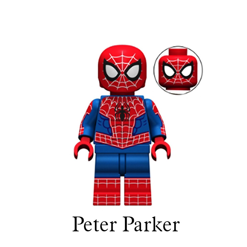 Minifigures các nhân vật trong phim spider man in spider verse