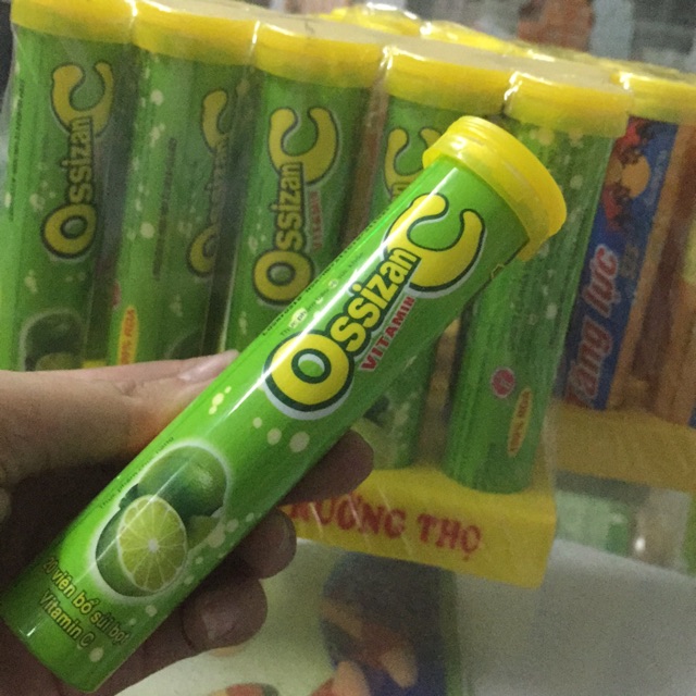 Sủi ossizan chanh túp 20 viên