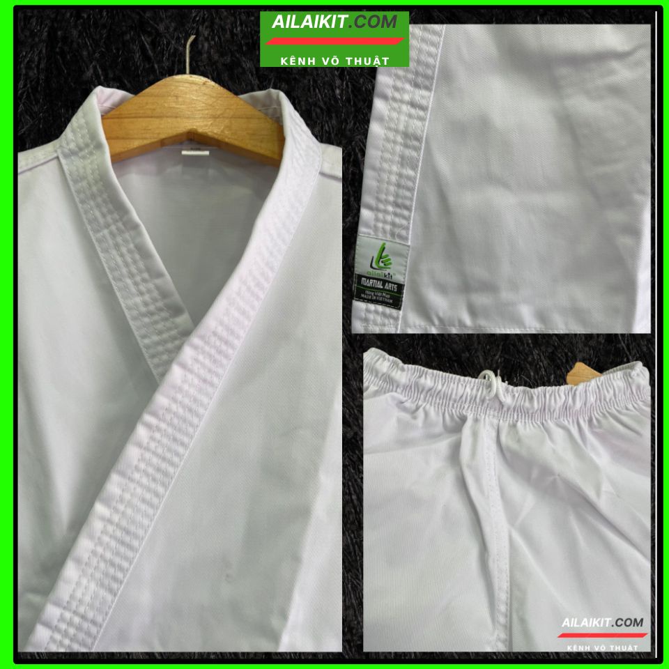 Vải Kaki Ailaikit, Đồ Võ Karate Loại Tốt