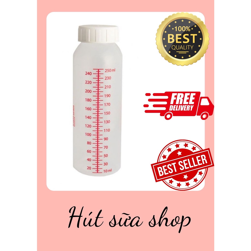 Bình Trữ Sữa Sterifeed Baby Bottle 250ml