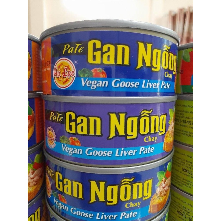 Pate gan ngỗng chay Âu Lạc