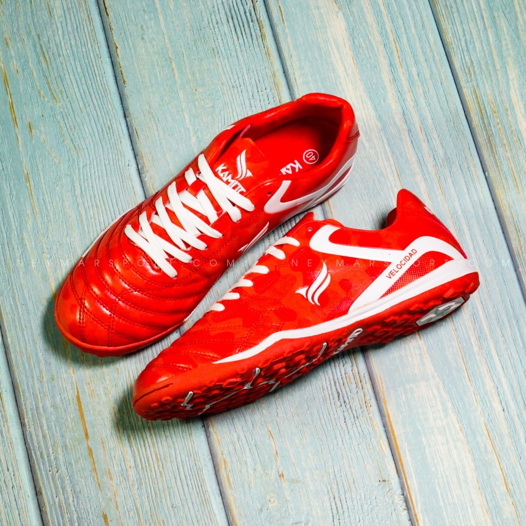 Giày đá bóng Kamito Velocidad Legend TF - Red/White