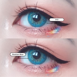 < CÓ SẴN > LENS RUSSIAN GIRL, có cận 1-8 (3 màu gray, blue, brown)